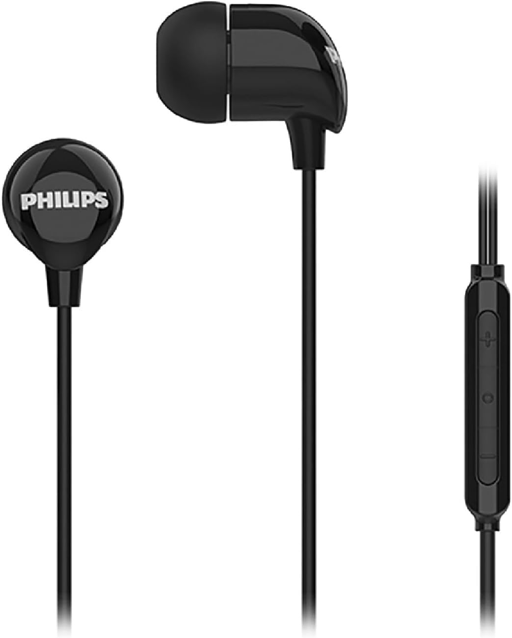 PHILIPS TAE2146BK in-Ear Wired Headphones with USB-C Plug