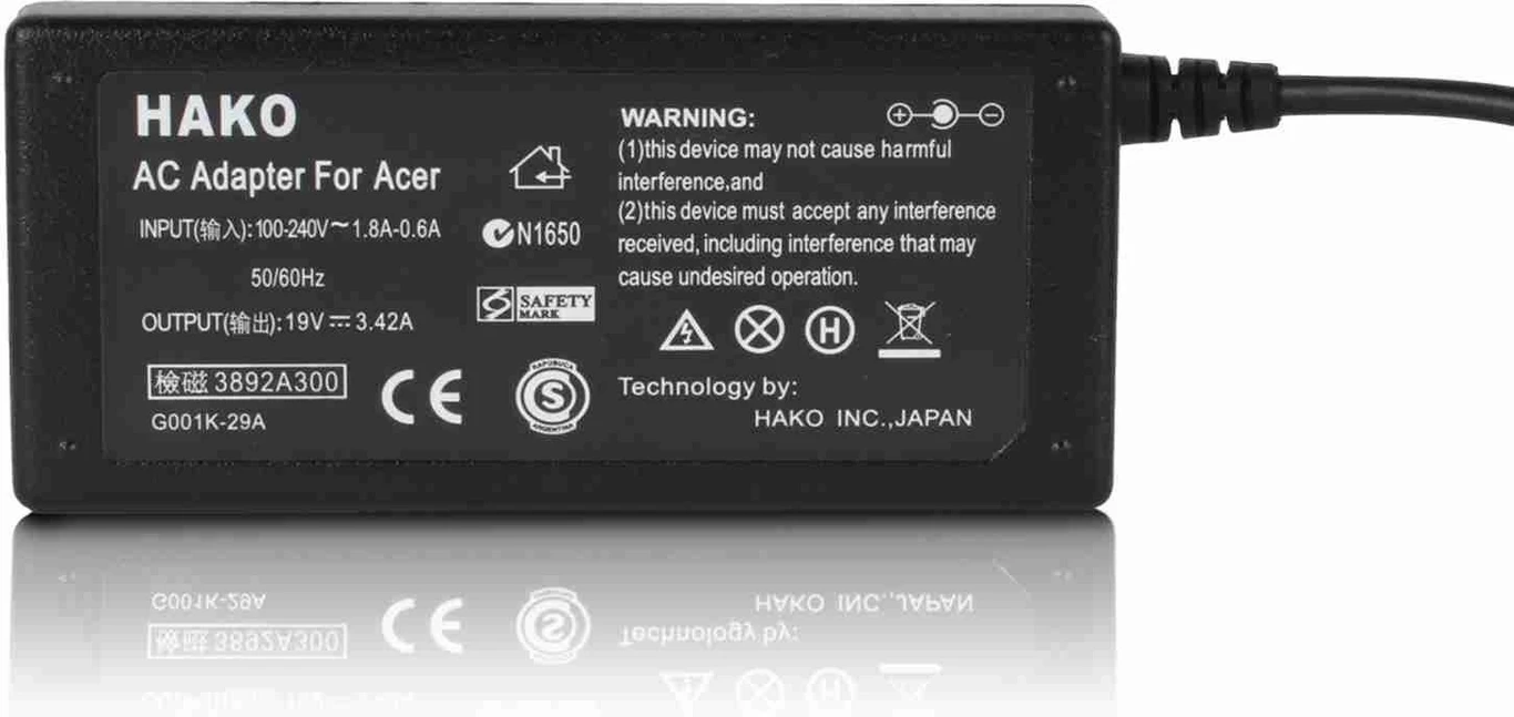 HAKO 65W 19V 3.42 65 W Adapter