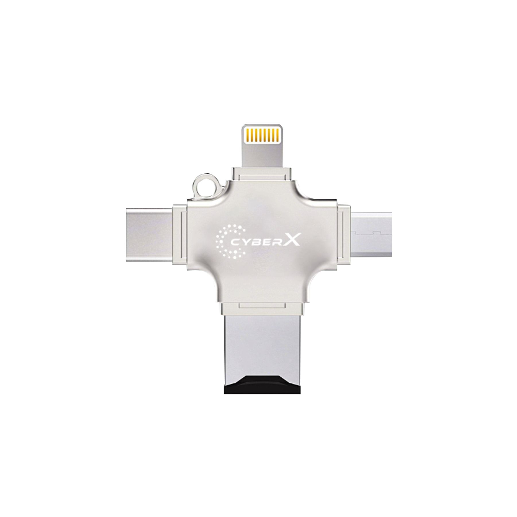 4 In 1 OTG Micro SD Card Reader