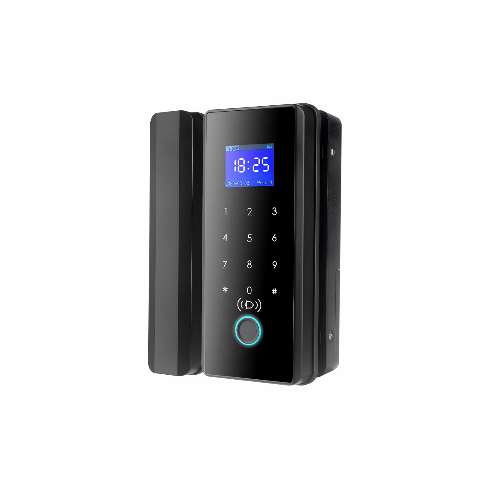 Fingerprint Glass Door Lock FGL