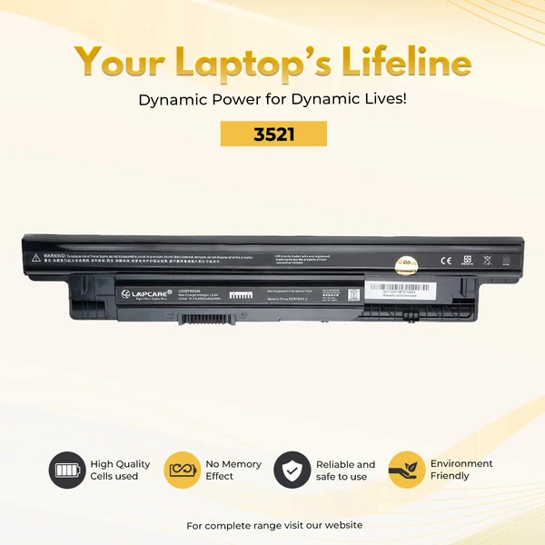 LAPCARE(Dell 3521 Battery)